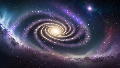 galaxy spiral background