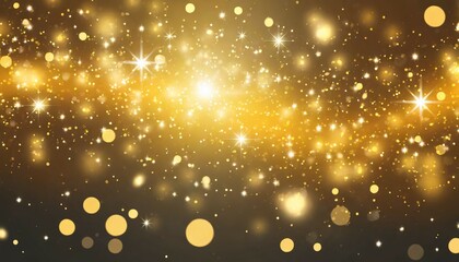 yellow sparks glitter special light effect sparkles on background christmas abstract pattern sparkling magic dust particles