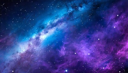 blue and purple galaxy background