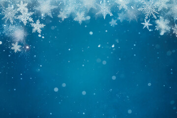 Obraz na płótnie Canvas Snowfall Serenity: Christmas Vibes