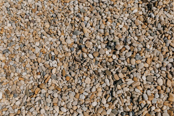 Textured photo of sea stones