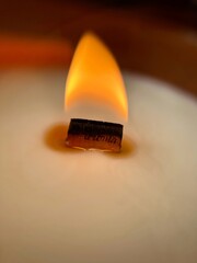 burning candle