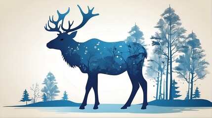 Moose Drawing