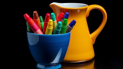 pencils in cup