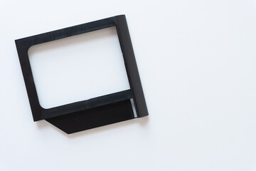 dummy laptop tray or plastic part on white