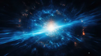 Foto op Aluminium Supernova star explosion in the deep space © Kondor83