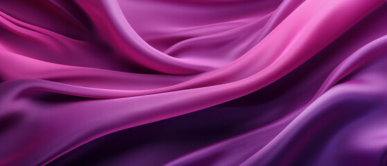 Fototapeta premium ai generative background illustration of a luxury shiny cloth like satin in purple color