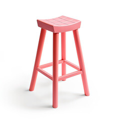 Bar stool coralpink