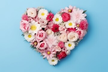 Heart-shaped Floral Arrangement