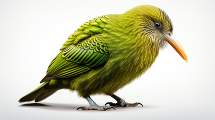3d rendered photo of paradise bird on a simple background made with generative AI