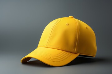 Baseball cap mockup. Background with selective focus and copy space