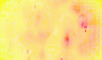 Obraz na płótnie Canvas Yellow abstract background banner, with copy space for text or your images