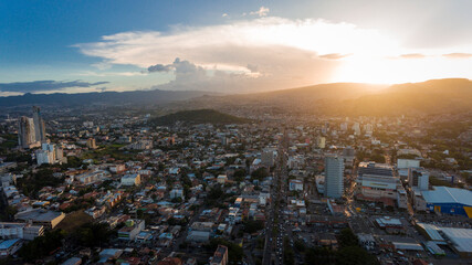 Fototapeta na wymiar Tegucigalpa City