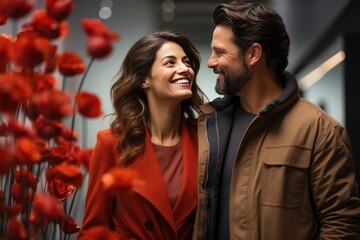 Magical Valentine's Day in Art: A Couple Who Arranged A Date At A Museum