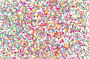 Light multicolor background, colorful vector texture with circles. Splash effect banner. Glitter silver dot abstract illustration with blurred drops of rain. Pattern for web page, banner,poster, card