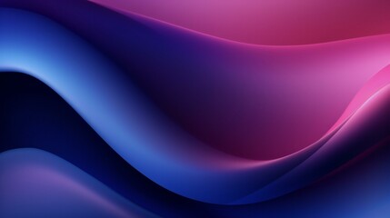 a blue and pink background with waves