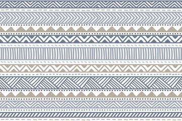 Ethnic vector seamless pattern. Tribal geometric background, boho motif, maya, aztec ornament illustration. rug textile print texture