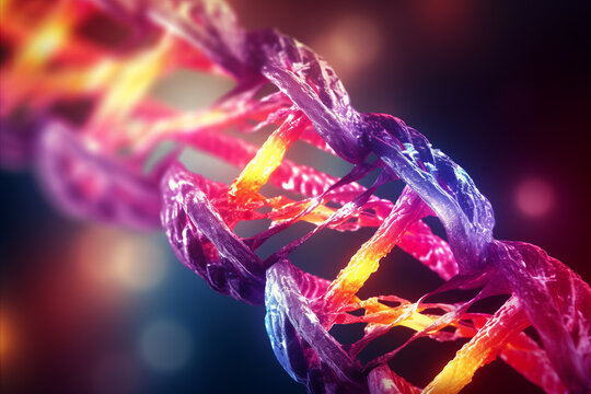 DNA Molecule under Microscope for In-depth Structural and Sequence Analysis
