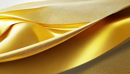 gold fabric texture background 3d illustration