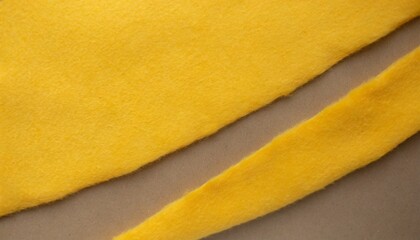 yellow felt texture abstract art background colored fabric fibers surface empty space