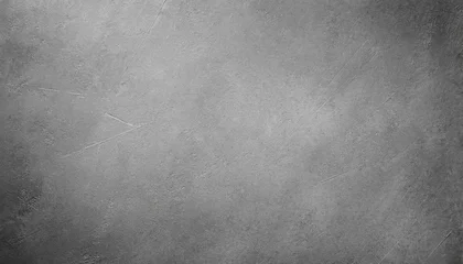 Fotobehang grey textured background © Irene