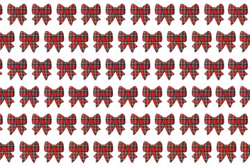 Red green ribbon abstract pattern in close up on white background. Top view, flat lay, wallpaper, element.