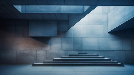 Abstract Geometry in Modern Architecture Background