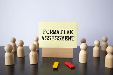 Formative Assessment text on paper in a beautiful envelope.