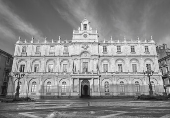 Catania - The facade of University.