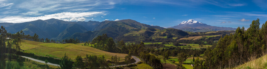 Fototapeta na wymiar Mount Cayambe, Ecuador.