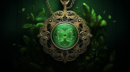 Obraz na płótnie Canvas Amulet of Irish Luck
