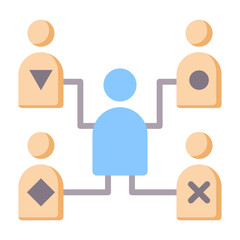 Multidimensional Teams Icon