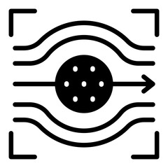 Particle Settling Icon