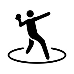 Shot Put Icon