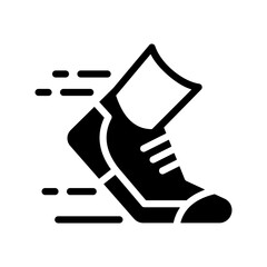 Naklejka premium Marathon Icon