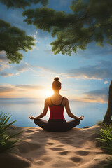 Mindfulness and Meditation. Generative AI