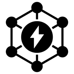 Smart Grid Icon