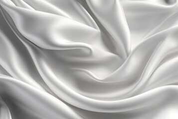 Obraz premium white fabric texture background for business card,banner,product display. generative ai