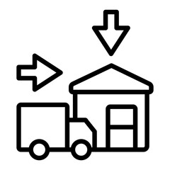 Inbound Logistics Icon