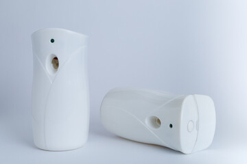 Automatic air freshener isolated on white