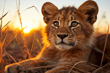 A young lion