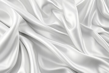 Obraz premium white fabric texture background for business card,banner,product display. generative ai