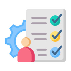 Fototapeta premium Proficiency Icon