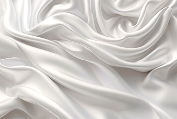 Obraz premium white fabric texture background for business card,banner,product display. generative ai