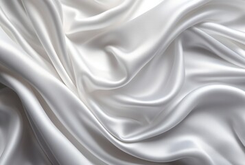Naklejka premium white fabric texture background for business card,banner,product display. generative ai