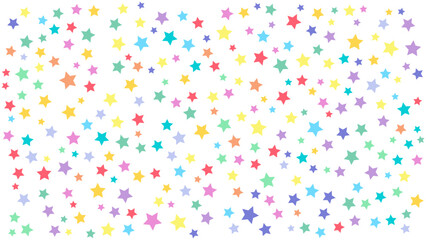 Colorful star background