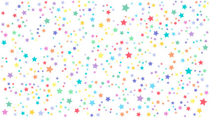 Colorful star background