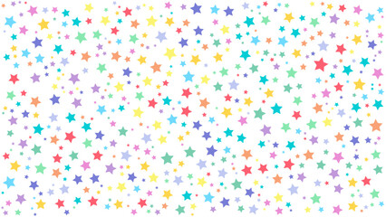 Colorful star background