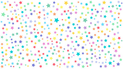 Colorful star background