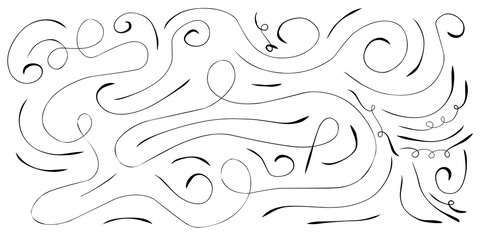 hand drawn illustration of an background